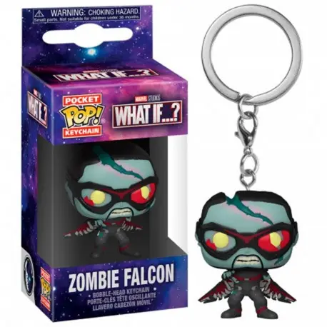 Pas Cher Porte-clés Funko Pop Marvel What If Zombie Falcon