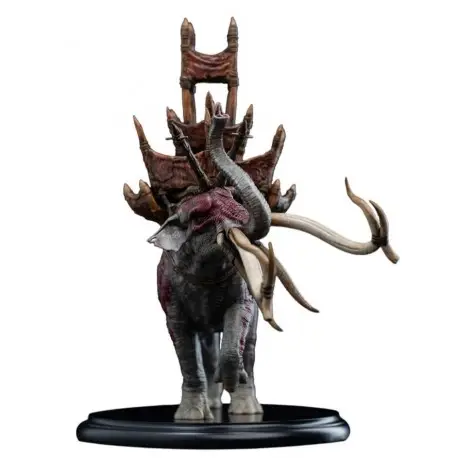 Pas Cher Statue Mumak en Bataille Le Seigneur des Anneaux 17 cm