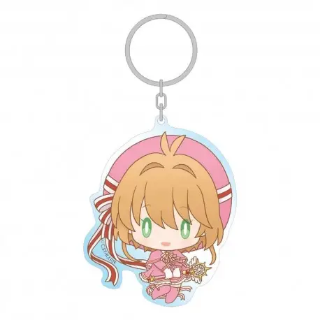 Porte-clés Acrylique Sakura Kinomoto 8 cm - Cardcaptor Sakura Commander Vite