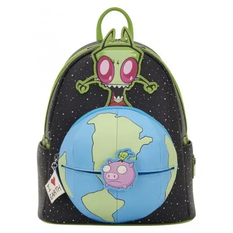 Mini Sac à Dos Invader Zim Glow Loungefly - Nickelodeon Nouvelle Collection