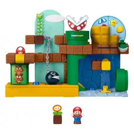 Retour Gratuit Set de Jeu Little People Aventure de Mario par Fisher-Price