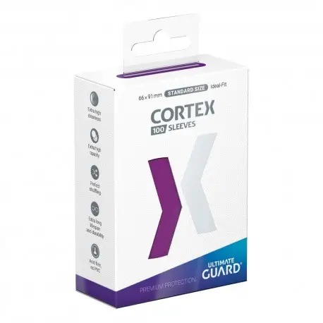 Prix Bas Protège-cartes Ultimate Guard Cortex Taille Standard (100) - Violet