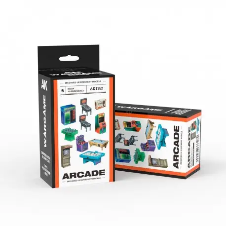 Set Machines Arcade - Résine Polyuréthane Échelle 30-35mm Petit Prix