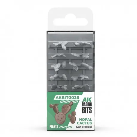 Livraison Express Cactus Nopal - AK Basing Bits pour Miniatures
