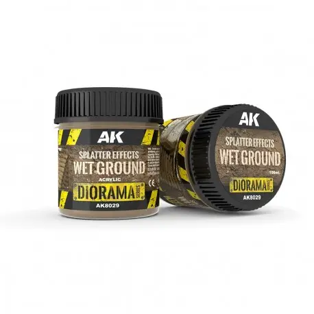 Commander Maintenant Effet Éclaboussures Sol Humide 100ml - AK Interactive