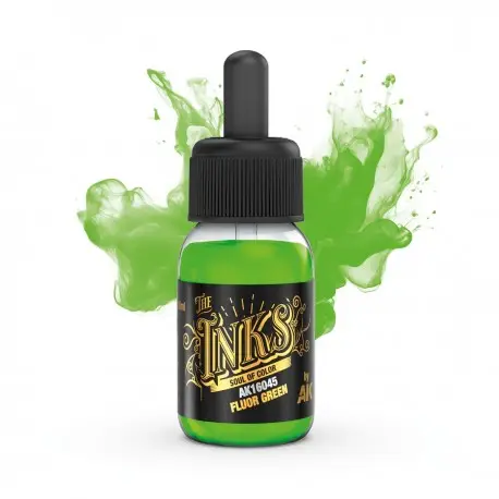 Encre Verte Fluorescente - AK-Interactive Seulement Aujourd'hui
