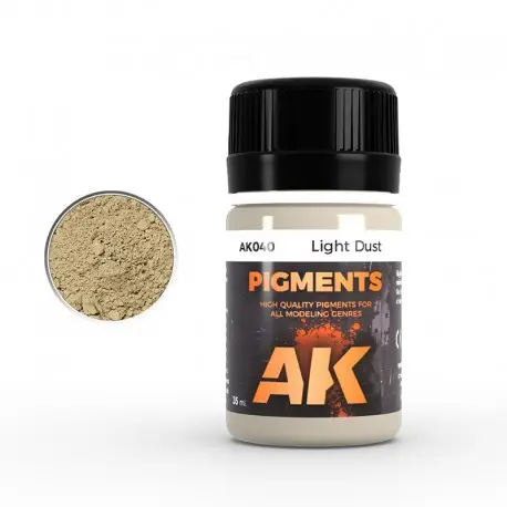 Pigment Poussière Claire pour Modélisme AK-Interactive Jusqu'à Épuisement Des Stocks