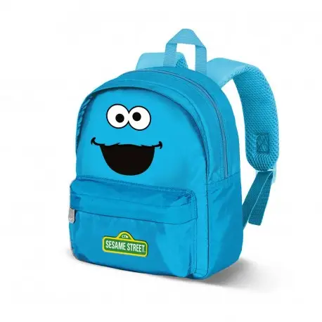 Sac à Dos Maternelle Cookie Monster Bleu de Sesame Street Must-Have