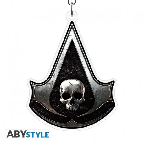 Expédié Aujourd'hui Porte-clés Acrylique Assassin's Creed Black Flag