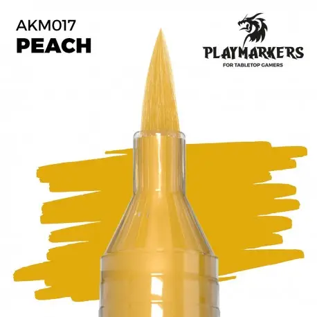 Dernier Modèle Marqueur de Peinture Acrylique Peach pour Modélisme AK-Interactive