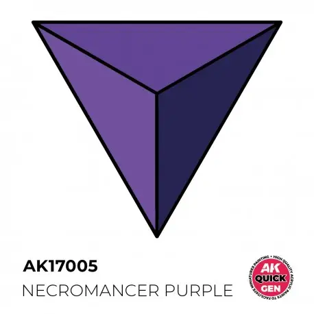 Paiement Sécurisé Necromancer Purple - Peinture Acrylique 18 ml par AK-Interactive