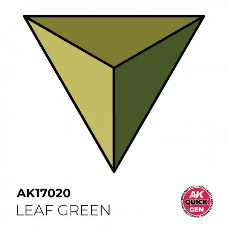 Marque Peinture Acrylique Leaf Green Quick Gen 18 ml AK-Interactive