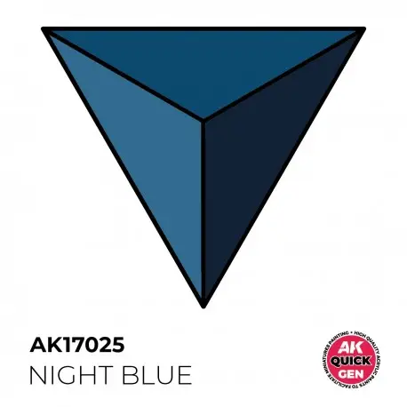Peinture Acrylique Night Blue AK-Interactive 18 ml Top Vente