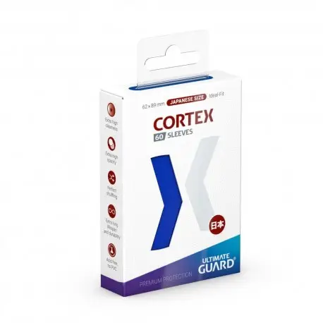 Pas Cher Ultimate Guard Cortex Protèges-Cartes Japonais Bleu