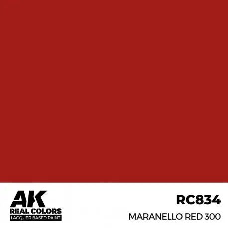 Jusqu'à Épuisement Des Stocks Peinture Maranello Red 300 par AK-Interactive