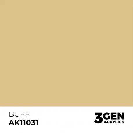Nouvel Arrivage AK-Interactive Buff AK11031 Peinture Acrylique 17ml