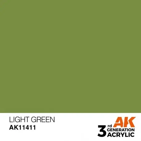 Peinture Acrylique Vert Clair AK-Interactive 17ml Prix Choc