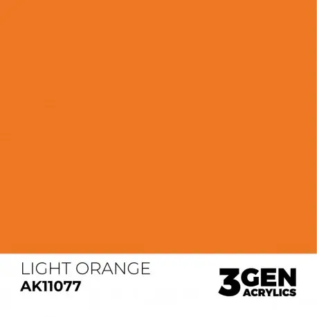 Peinture Acrylique Orange Clair 17ml AK-Interactive Prix Cassé