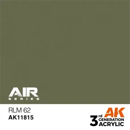 Peinture Acrylique AK-Interactive RLM 62 pour Modélisme Commander Vite