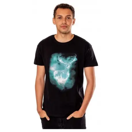 T-shirt Officiel Harry Potter Patronus Prix Réduit