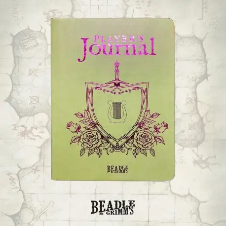 Carnet A5 Journal du Joueur Sage Green Shield Quantité Limitée
