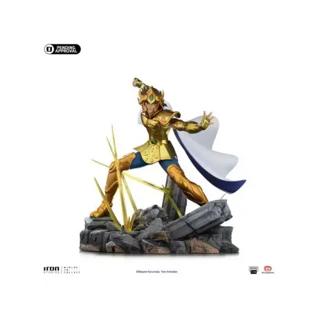 Populaire Statue Saint Seiya 1/10 Art Scale Leo Aiolia 24 cm
