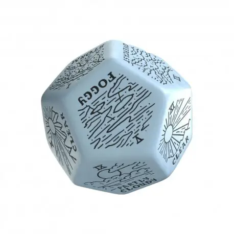 Bon Marché Dé Géant Générateur de Temps Viridian D12 Bleu
