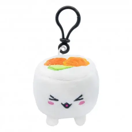 Bon Plan Porte-clés Peluche Uramaki Sushi au Saumon 7 cm
