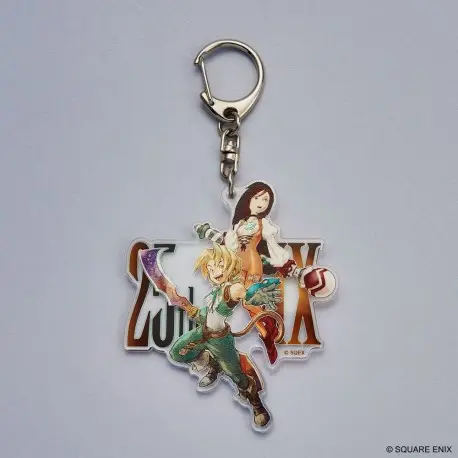 Commande En Gros Porte-clés Acrylique Final Fantasy IX 25e Anniversaire Yitán et Garnet