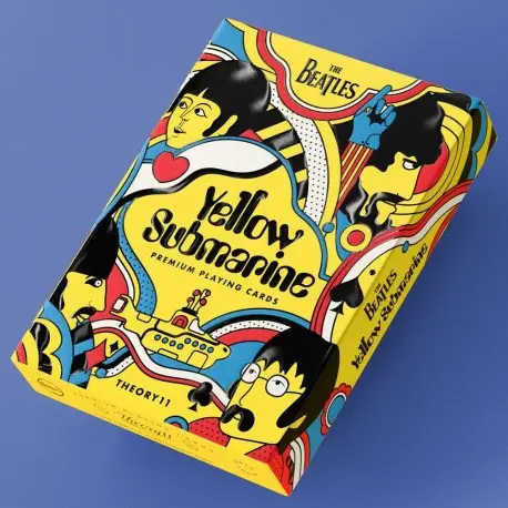 Jeu de cartes The Beatles Yellow Submarine Bon Marché