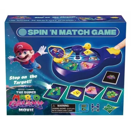 Vente Flash Jeu Super Mario Galaxy Movie Spin'n Match