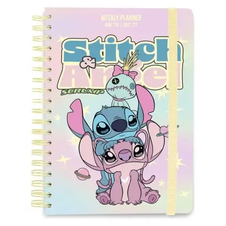 Acheter Direct Agenda Scolaire Disney Stitch et Angel A5 2026/2027