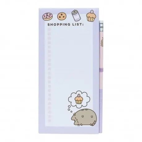 Vente Flash Notes Magnétiques Pusheen Moments avec Crayon