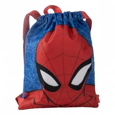 Pas Cher Sac École Spider-Man Bleu 100% Polyester