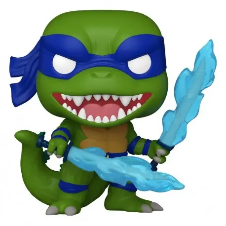 Soldes Godzilla x Turtles Figurine POP! Vinyle Leonardo X Godzilla 9 cm