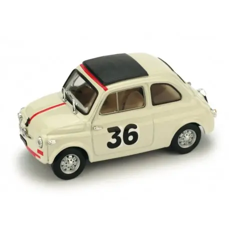Expédition Rapide Fiat Nuova 500 Premio Campagnano Vallelunga nº 36 Ignazio Giunti 1965 Brumm 1/43
