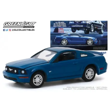 Ford Mustang GT Vintage Ad Cars 2009 Greenlight 1/64 Offre Spéciale