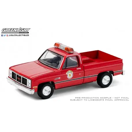 Miniature GMC High Sierra 1987 Illinois 1/64 Greenlight Commander Vite