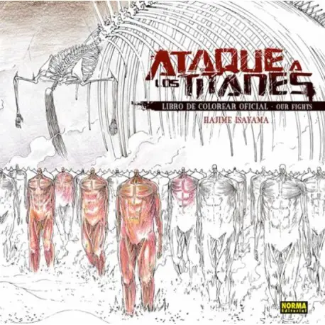 Dernier Modèle L'Attaque des Titans : Livre de Coloriage Officiel 02