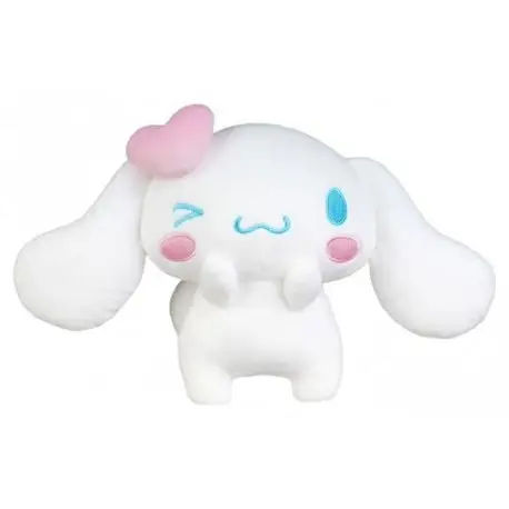 Prix Promo Peluche Sanrio Cinnamoroll Heart 17 cm - Licence Officielle