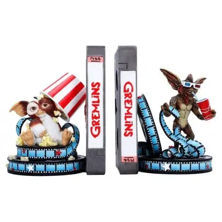 Certifié Serre-livres Gremlins en résine 18 cm