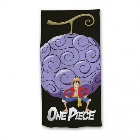 Serviette Luffy et Gomu Gomu no Mi 70 x 140 cm Polyester Satisfait Ou Remboursé