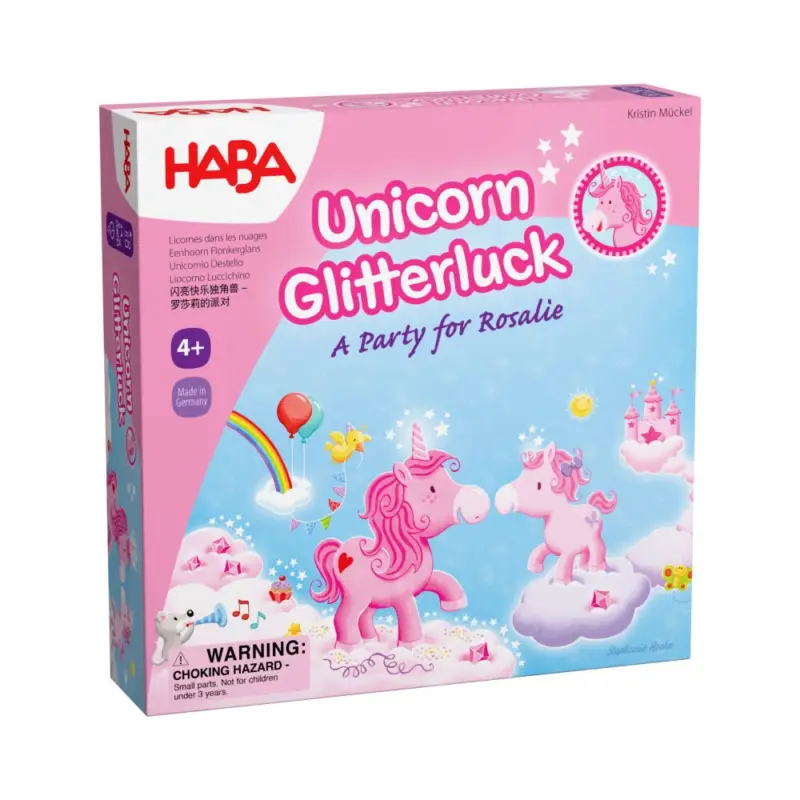 Haba Jeu de société pour enfants Magique Licorne Fête pour Rosalie à partir de 4 ans Satisfait Ou Remboursé