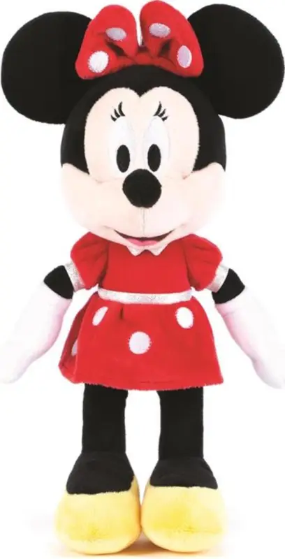 Dino MINNIE ROBE ROUGE 30 Peluche Soldes