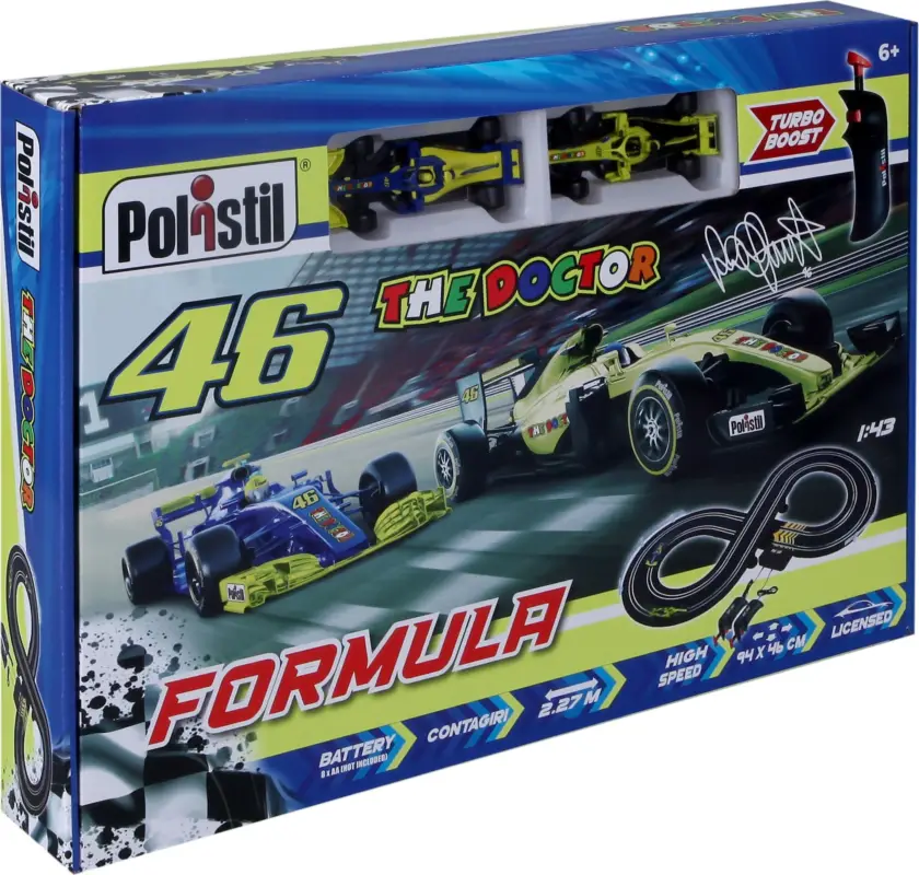 Promotion Saisonnière Polistil Circuit automobile 96126 VR46 Formula Racing