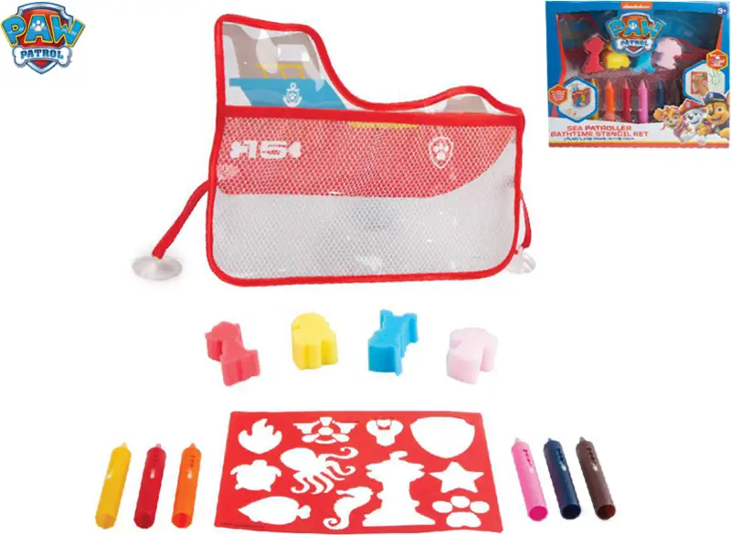 Usine Directe Paw Patrol ensemble de crayons de bain avec pochoirs