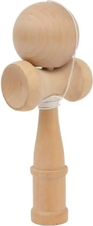 Small Foot Jeu en bois pour enfants Kendama naturel Bon Marché