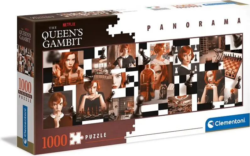 Puzzle 1000 pièces panorama - The Queen's Gambit Promotion Saisonnière