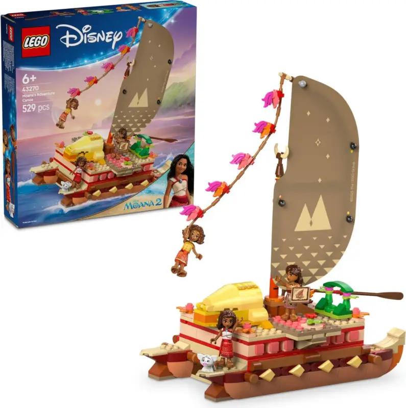 LEGO® Disney 43270 Vaiana et l'aventure en canoë Populaire