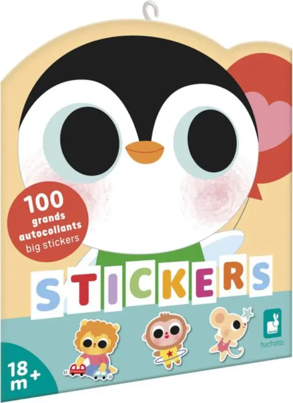 Promotion Janod Stickers Autocollants Bébés 100 pcs